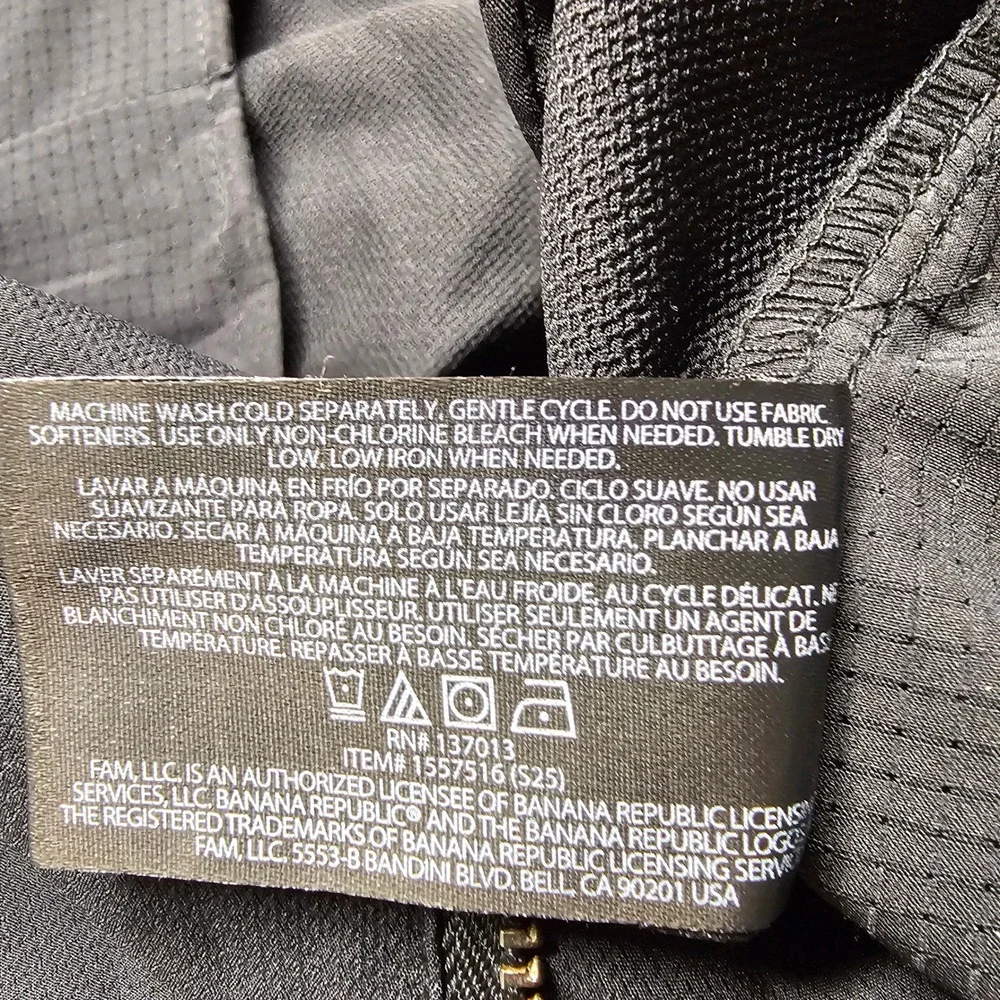 Banana Republic Performance Chino Pant Mens 32x34 Gray Golf Commuter 1557516